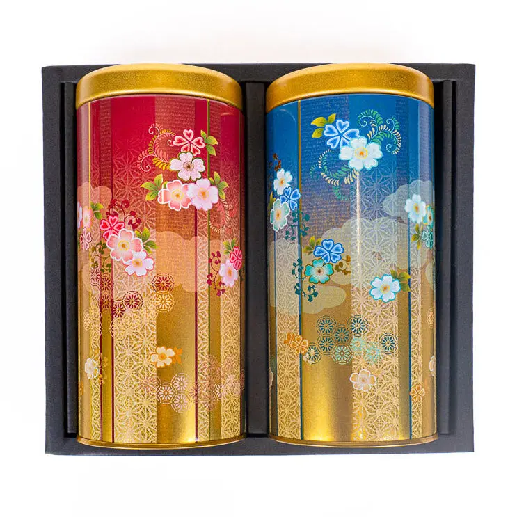 2 Metallisen Teepurkin Setti - Bokashi