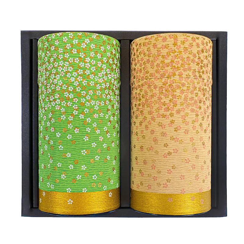 2 Teepurkin Setti Washi-paperilla - Hanazono