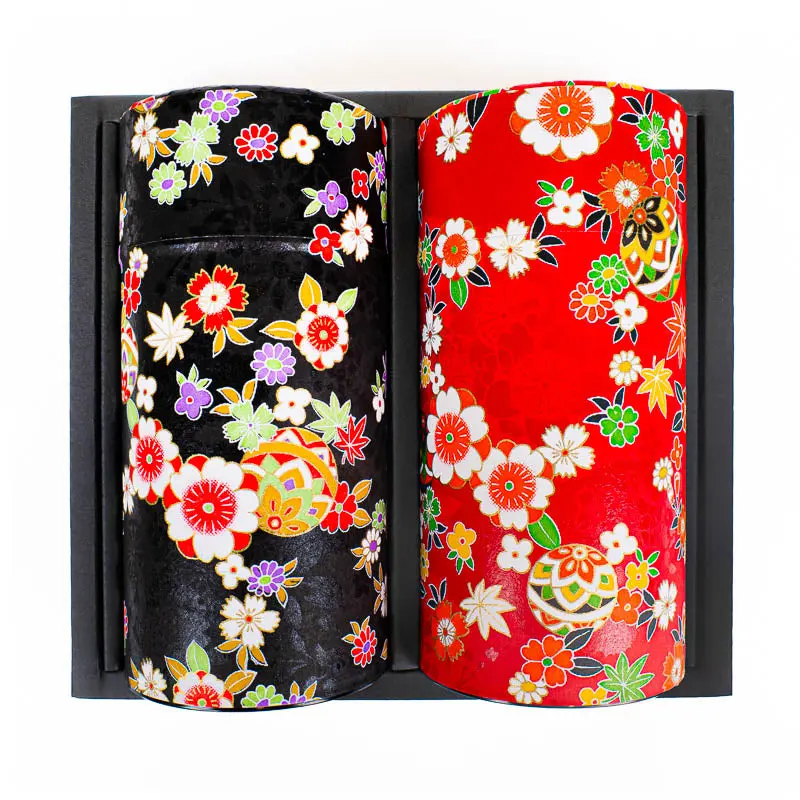 2 Teepurkin Setti Washi-paperilla