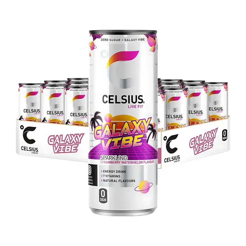 24 x Celsius 355 ml Galaxy Vibe SUPER DEAL