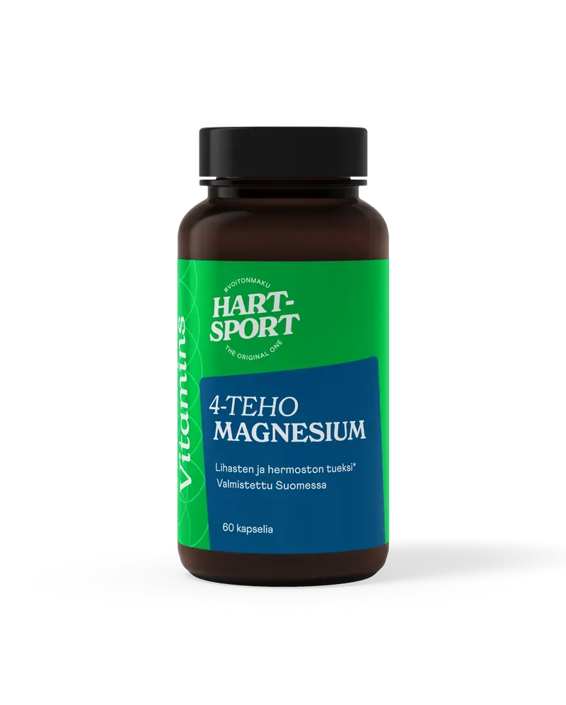 4-Teho Magnesium 60 kapselia