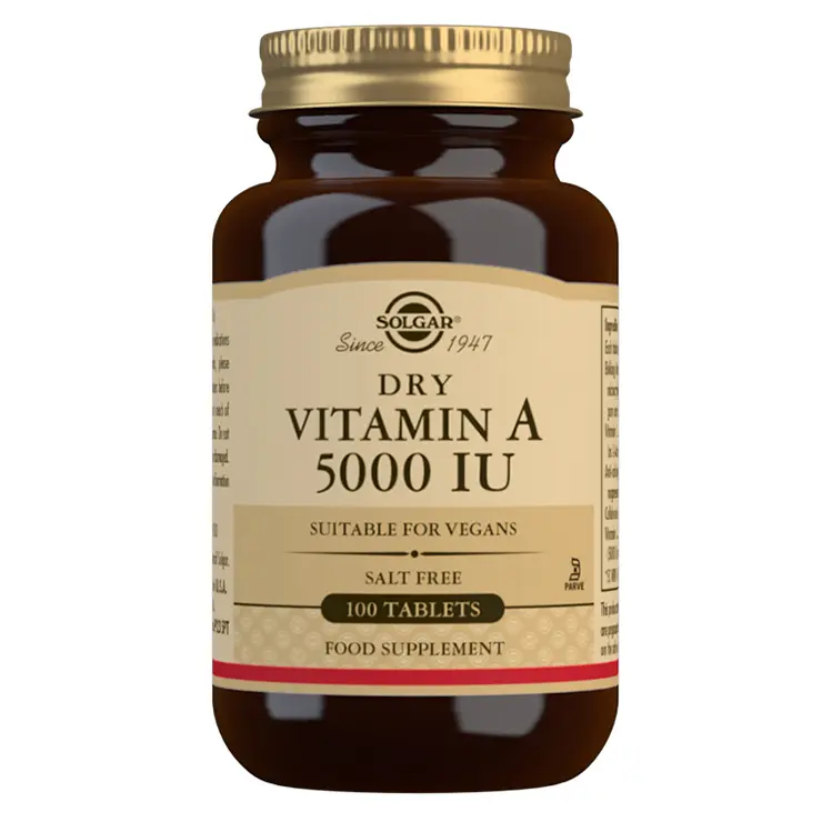 A-vitamiini, 5000 iu