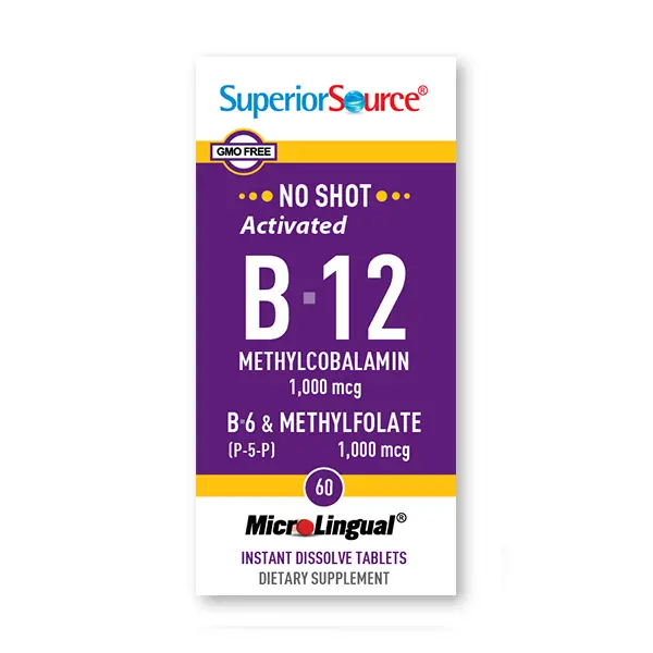 Activated B-12 1000ug+B-6 & Metylfolate