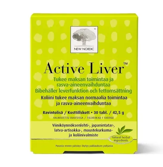 Active Liver 30tabl New Nordic