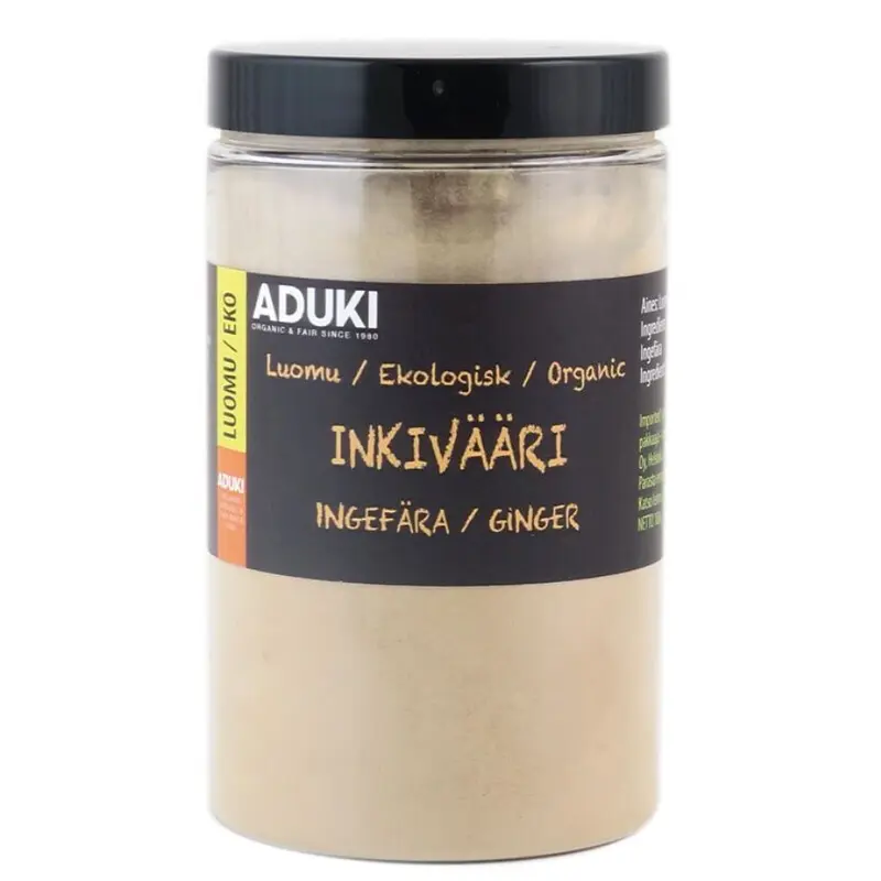 Aduki — Inkiväärijauhe, luomu, 180 g