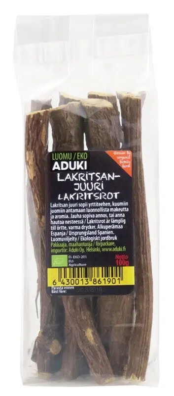 Aduki Lakritsanjuuri kokonainen (L) 100g