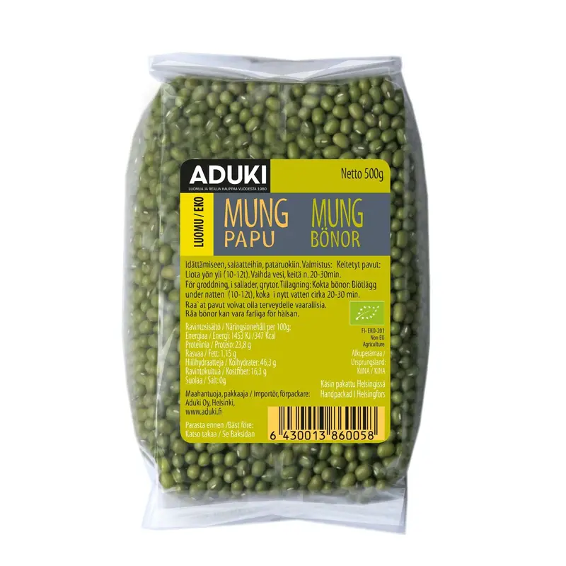 Aduki Luomu Mungpapu