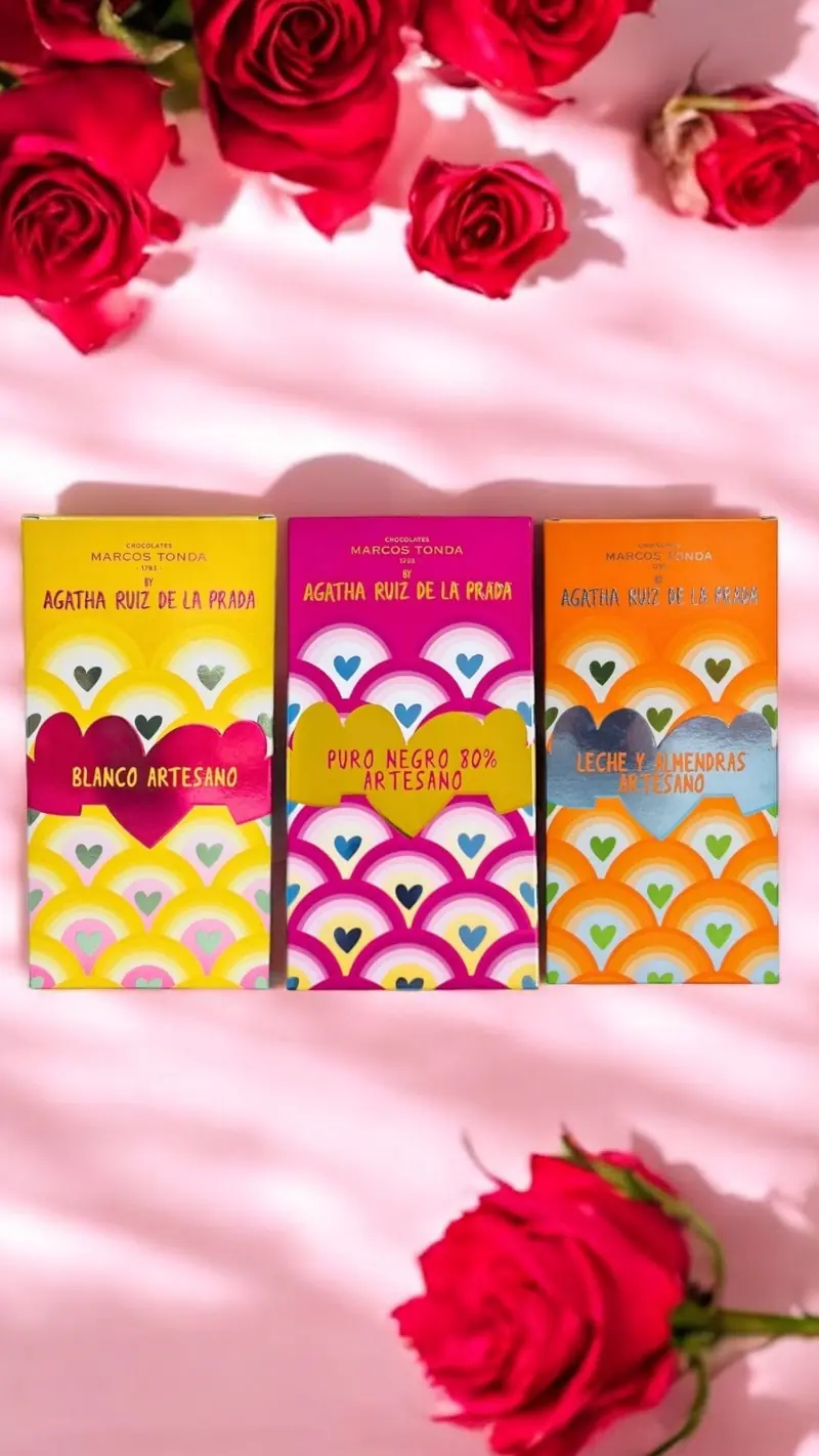 Agatha Ruiz de la Prada Artesaani suklaalevy paketti
