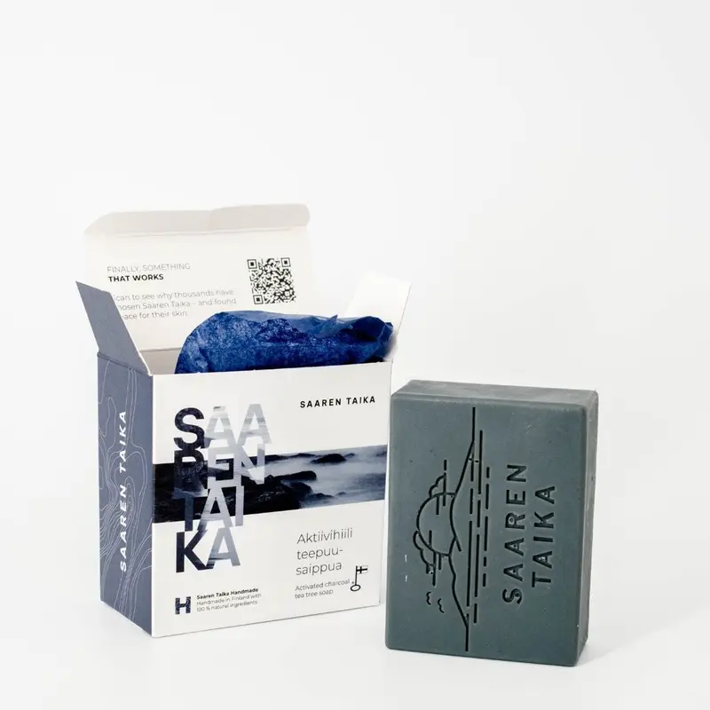 Aktiivihiili Teepuusaippua, 90 g
