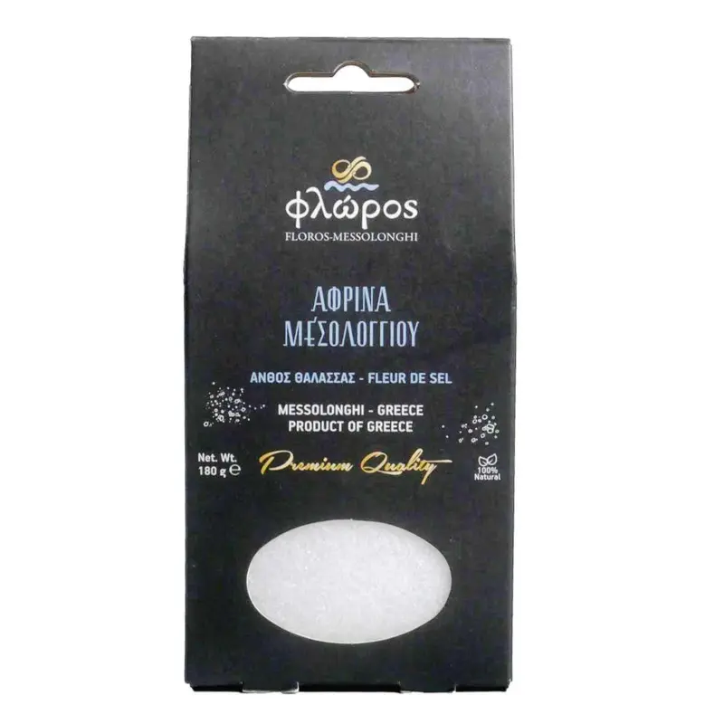 Alatifloros — Messolonghi-merisuola, puhdistamaton, 180 g