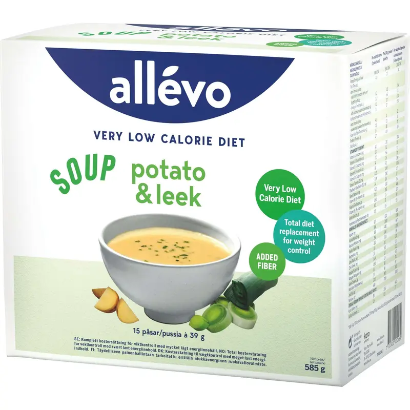 Allevo VLCD Keitto Peruna & Purjo