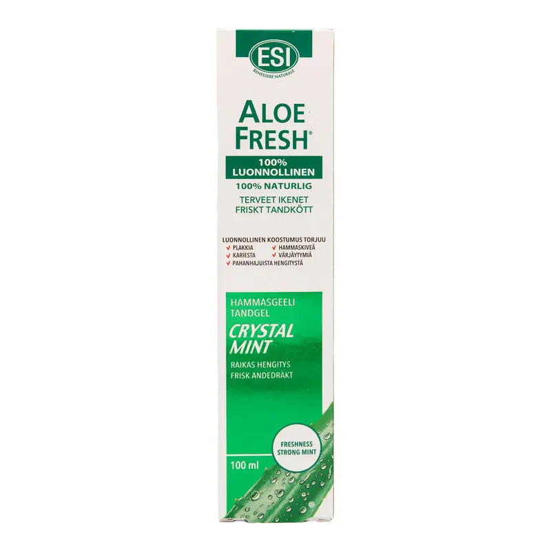 Aloe hammasgeeli Crystal Mint, 100 ml
