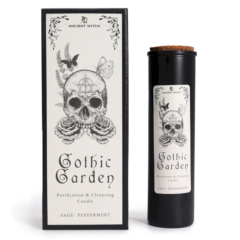 Ancient Witch Purification Candles - Gothic Garden