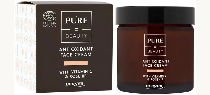 Antioxidant Face Cream Vitamin + C-vitamiini + rosehip (ruusunmarja), kasvovoide, 60 ml
