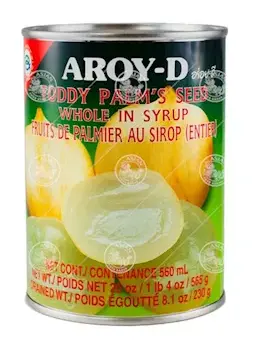 AROY-D, TODDY PALM WHOLE IN SYRUP, 565G