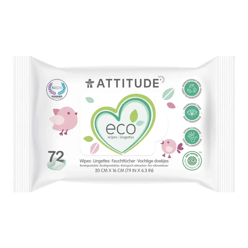 Attitude Lasten Kosteuspyyhkeet