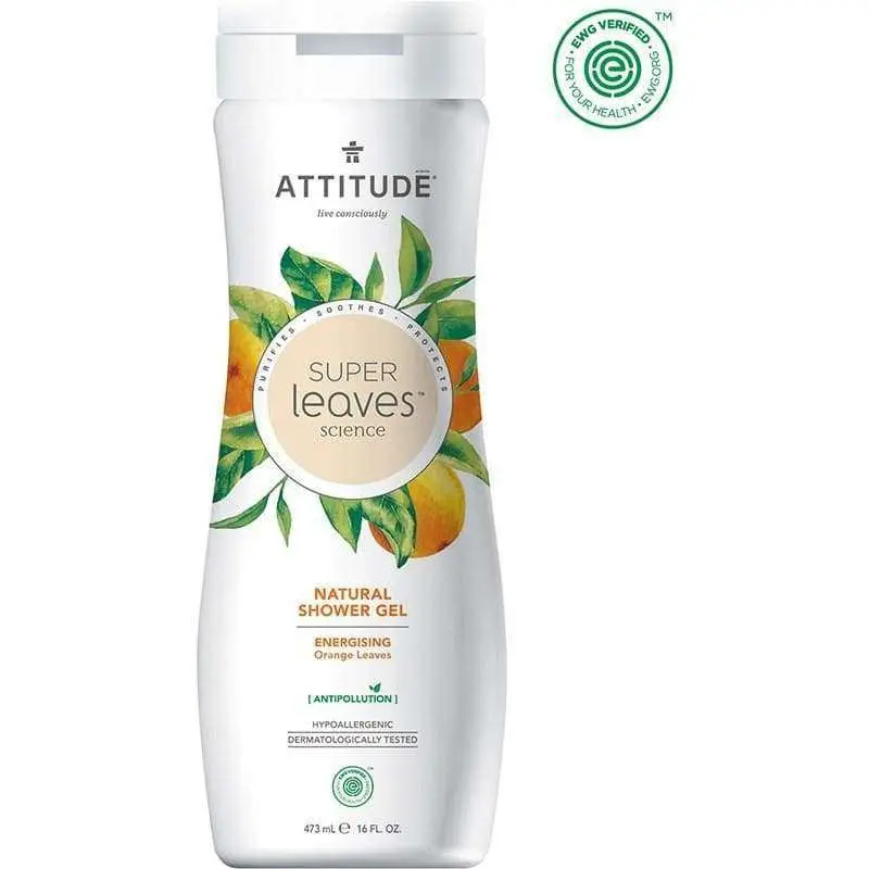 Attitude Super Leaves Suihkugeeli Energizing