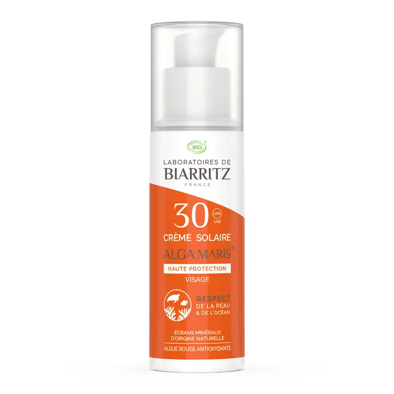 Aurinkovoide kasvoille, SPF30, 50 ml
