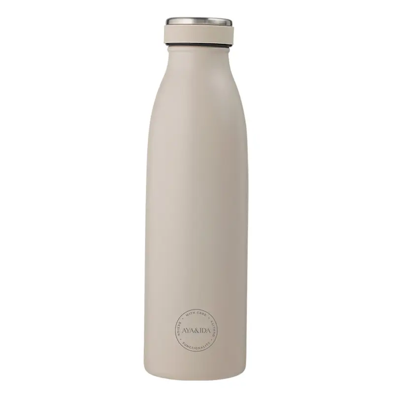 AYA&IDA Drikkeflaske - Cream Beige (500 ml)