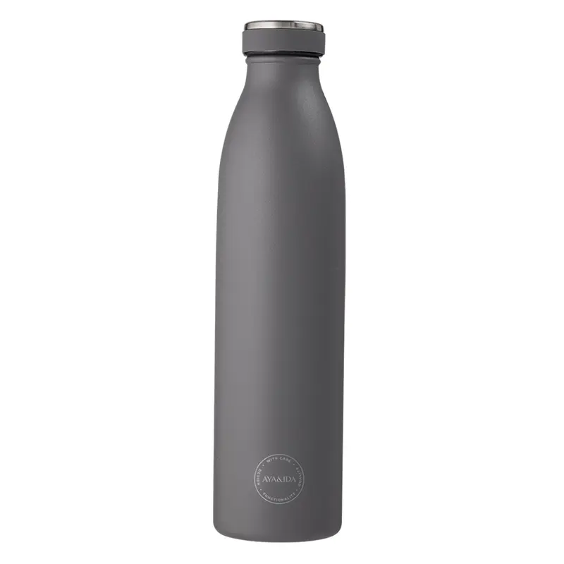 AYA&IDA Drikkeflaske - Dark grey (750 ml)