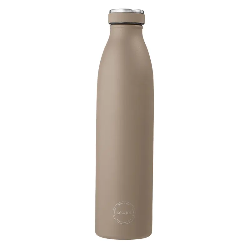 AYA&IDA Drikkeflaske - Dusty Brown (750 ml)