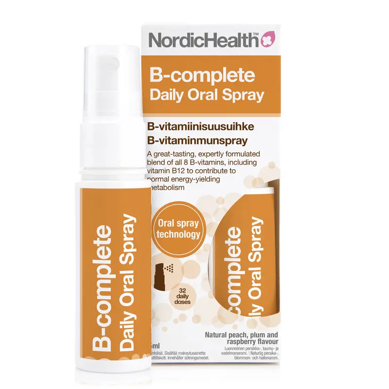 B-complete -suihke (B-vitamiinisuihke), 25 ml