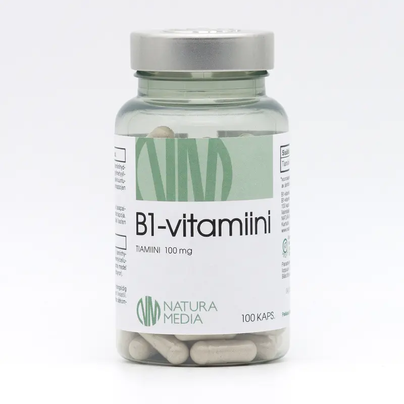 B1-vitamiini 100 mg, 100 kaps