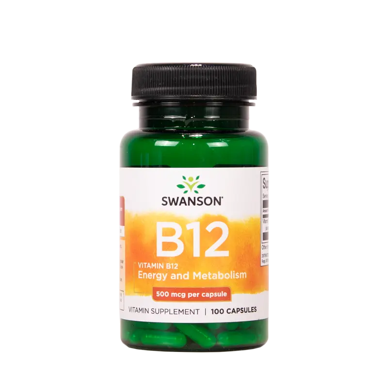 B12-vitamiini 500 µg 100 kapselia