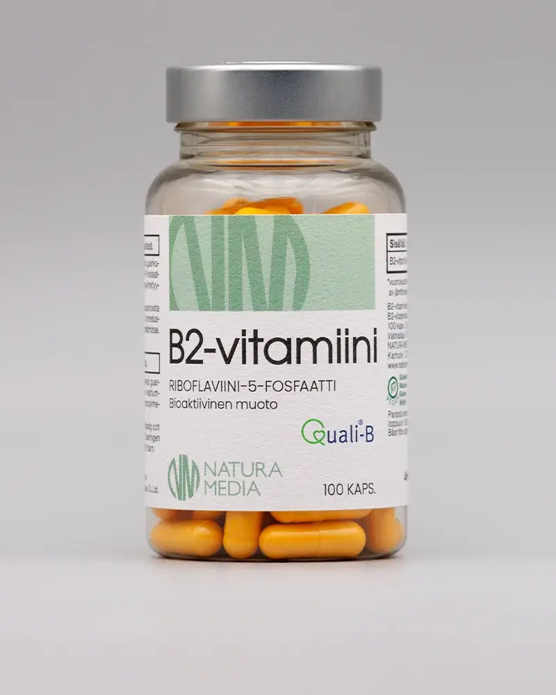 B2-vitamiini R-5-P 33mg 100kps.