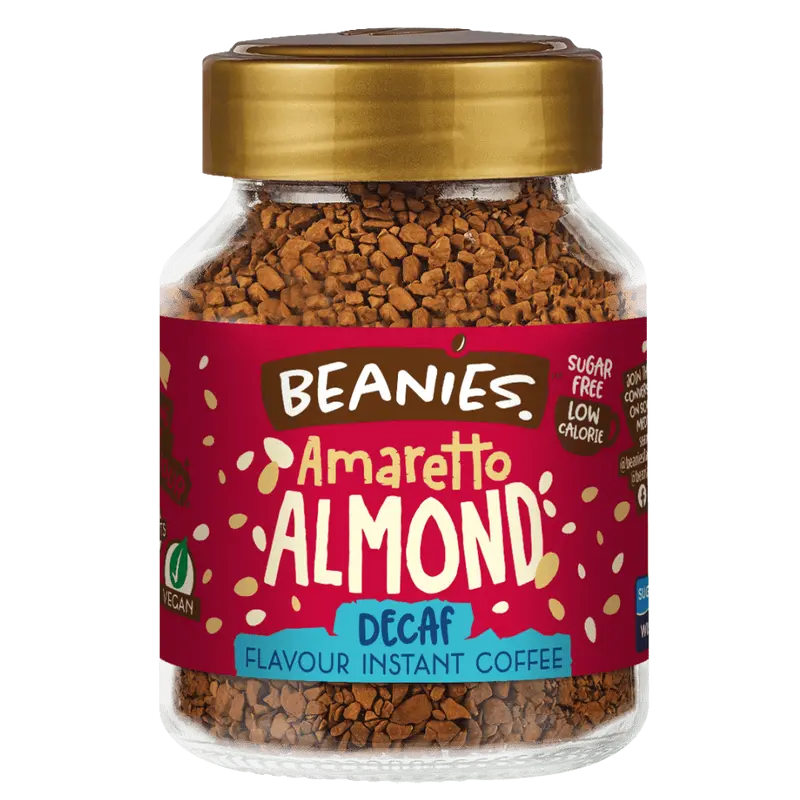 Beanies Amaretto Almond Decaf 50g