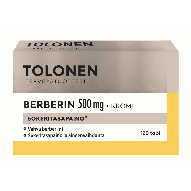 Berberin+kromi 120 tabl