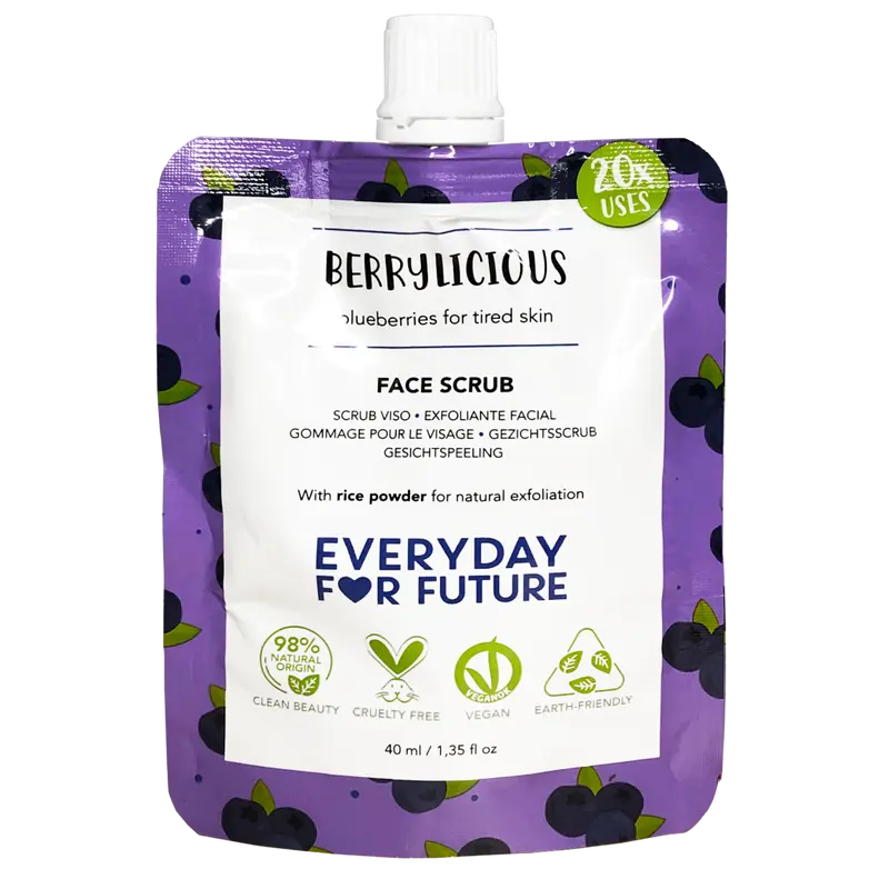 Berrylicious Face Scrub, 40 ml - kasvokuorinta