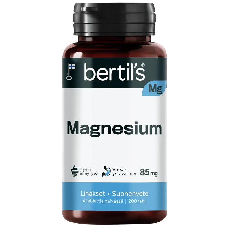 Bertil’s Magnesium 85 mg 200 tabl.