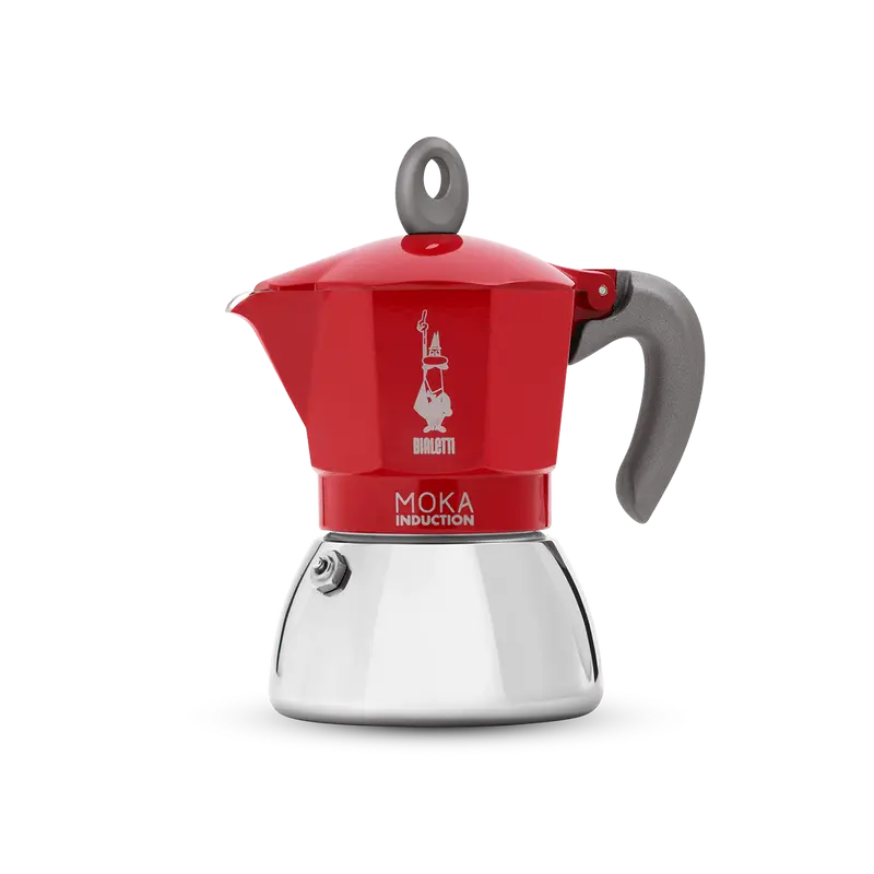 Bialetti Moka Induction, punainen