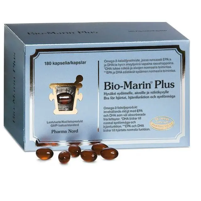 Bio-Marin Plus 500mg Omega-3 180 kaps, Pharma Nord