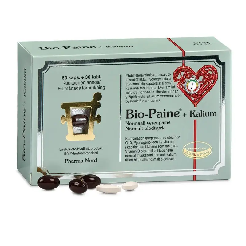 Bio-Paine + Kalium 60+30 tbl+kaps, Pharma Nord