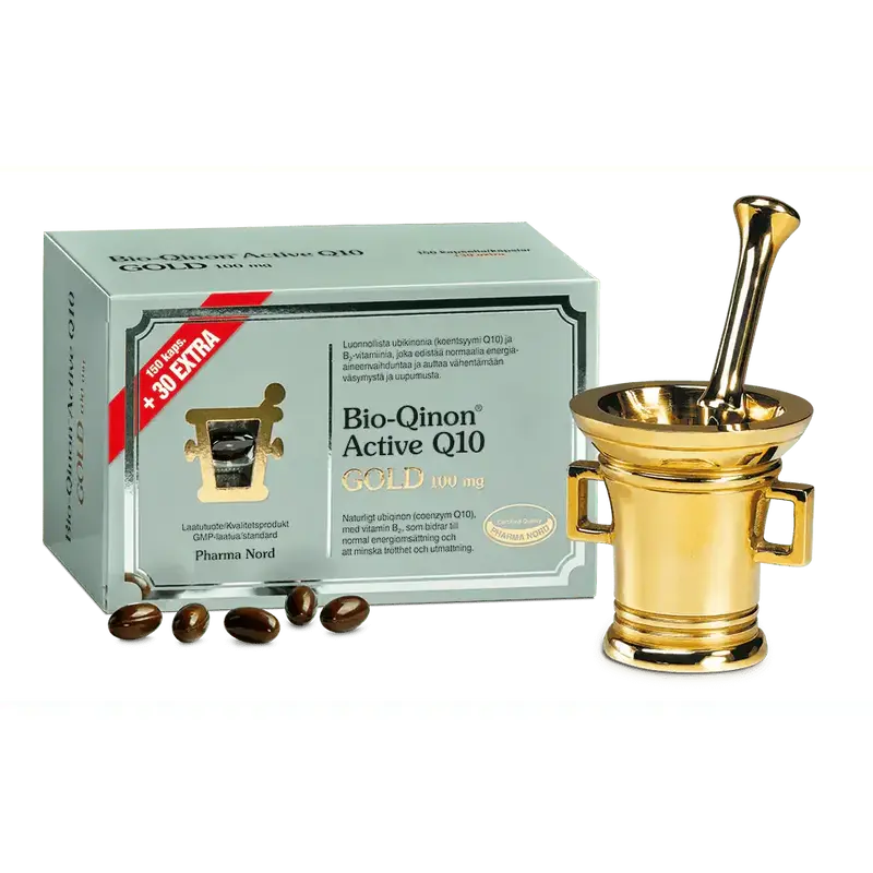 Bio-Qinon Active Q10 Gold 100mg 150 + 30 kaps, Pharma Nord
