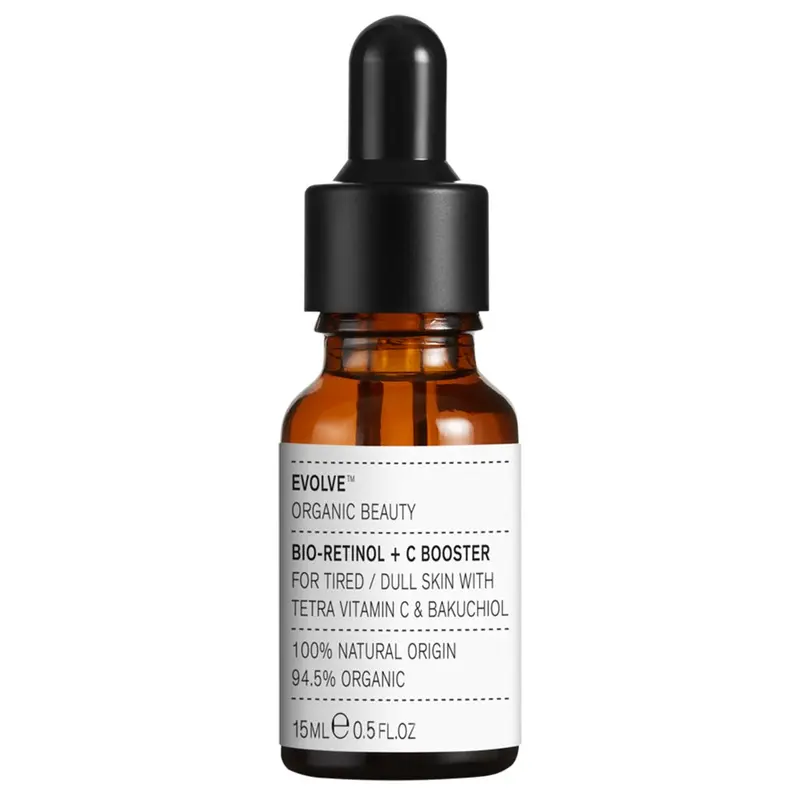 Bio-retinol+ C booster, with Tetra Vitamin C and Bakuchiol, 15 ml