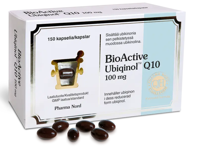 BioActive Q10 Ubiqinol® 100 mg 150 kaps.