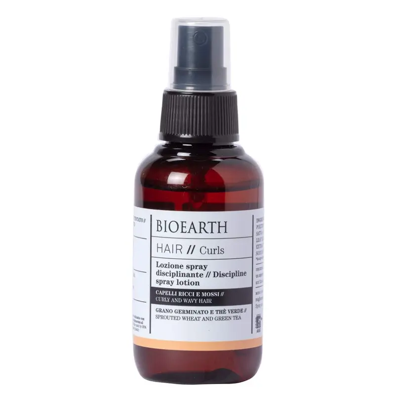 Bioearth HAIR 2.0 Discipline Spray Lotion Kiharille hiuksille