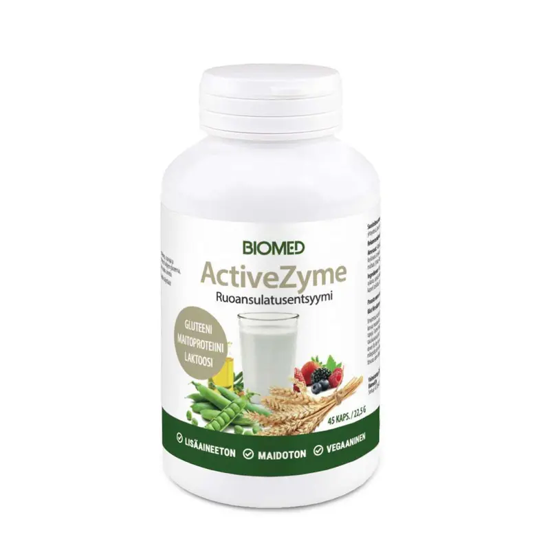 Biomed ActiveZyme Ruoansulatusentsyymi
