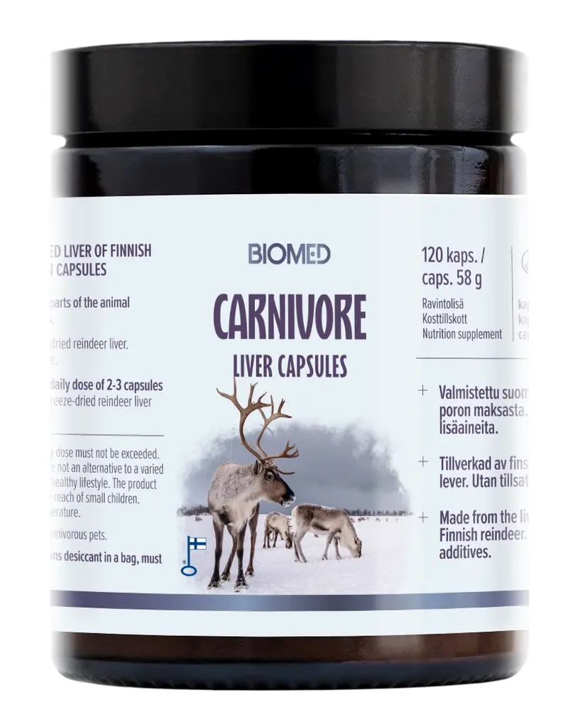 Biomed Carnivore Liver Capsules