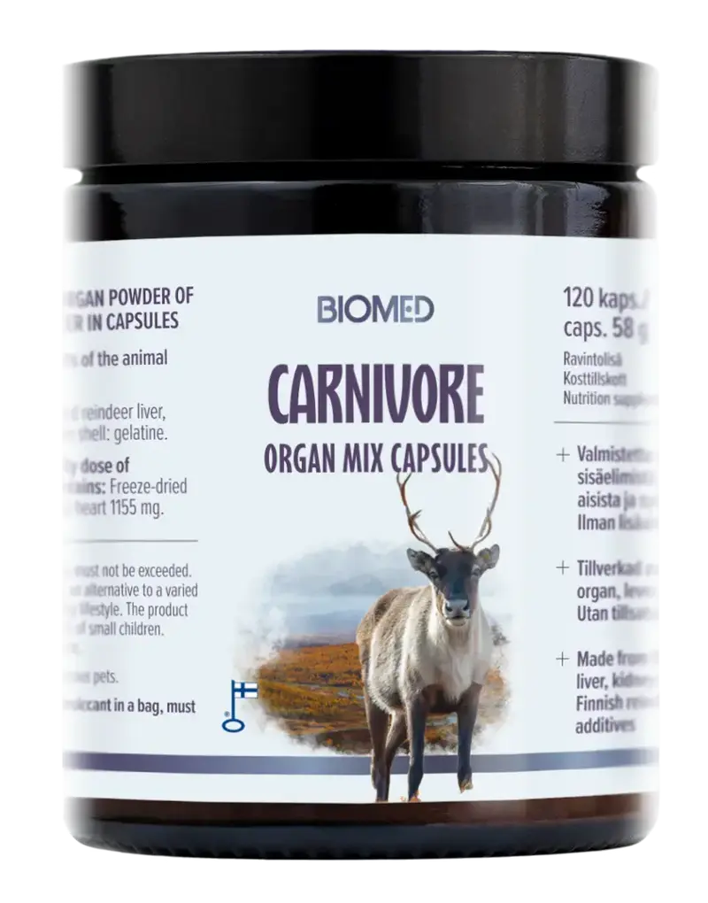 Biomed Carnivore Organ Mix Capsules