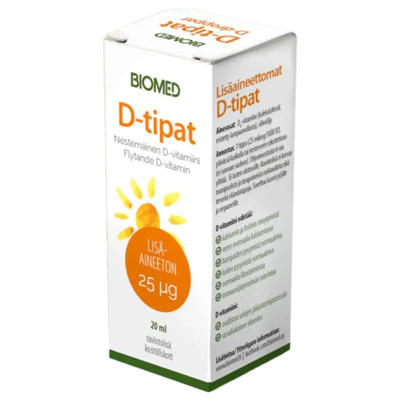 Biomed D-tipat 25 µg 20 ml