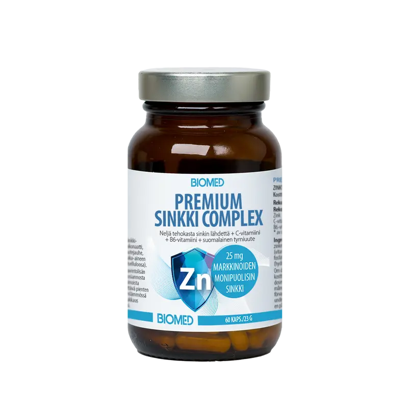 Biomed Premium Sinkki Complex 60kps.