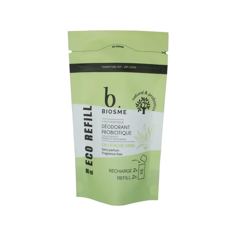 Biosme deo Eau D'Aloe vera refill 80ml, deodoranttitäyttö
