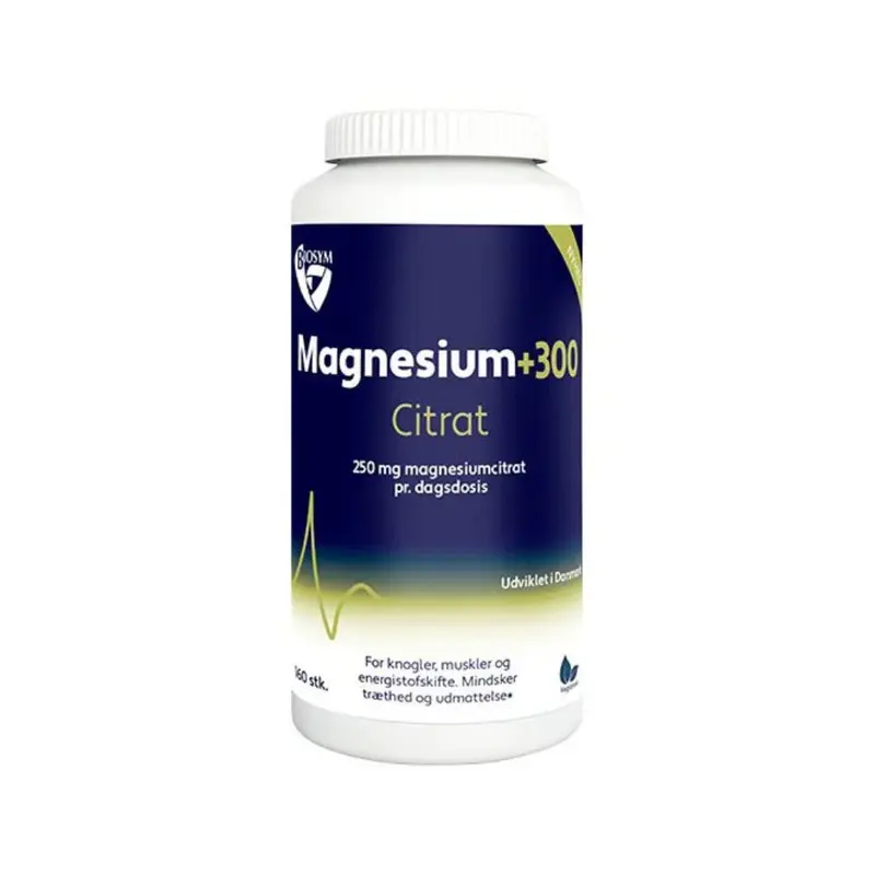 Biosym Magnesium +300 Citrat (160 kapselia)