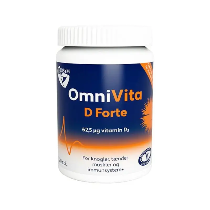 Biosym OmniVita D Forte (120 kapselia)