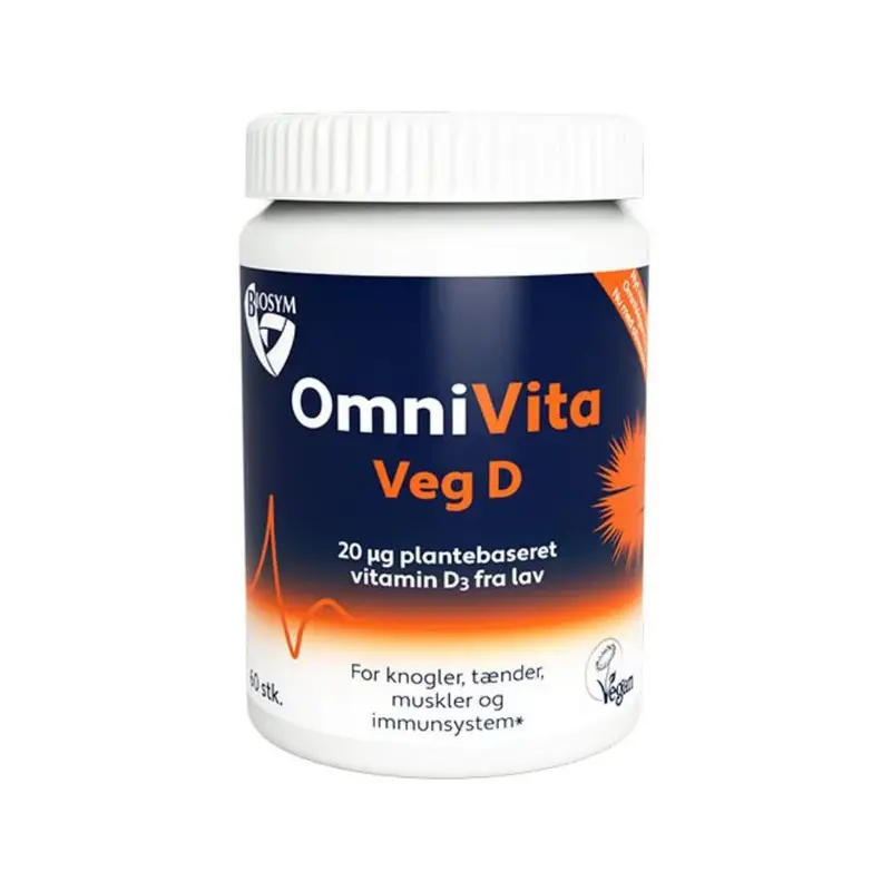 Biosym OmniVita Veg D (60 kapselia)