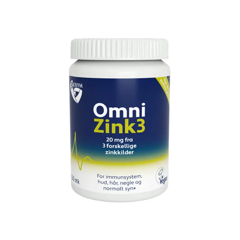 Biosym OmniZink3 (100 tablettia)